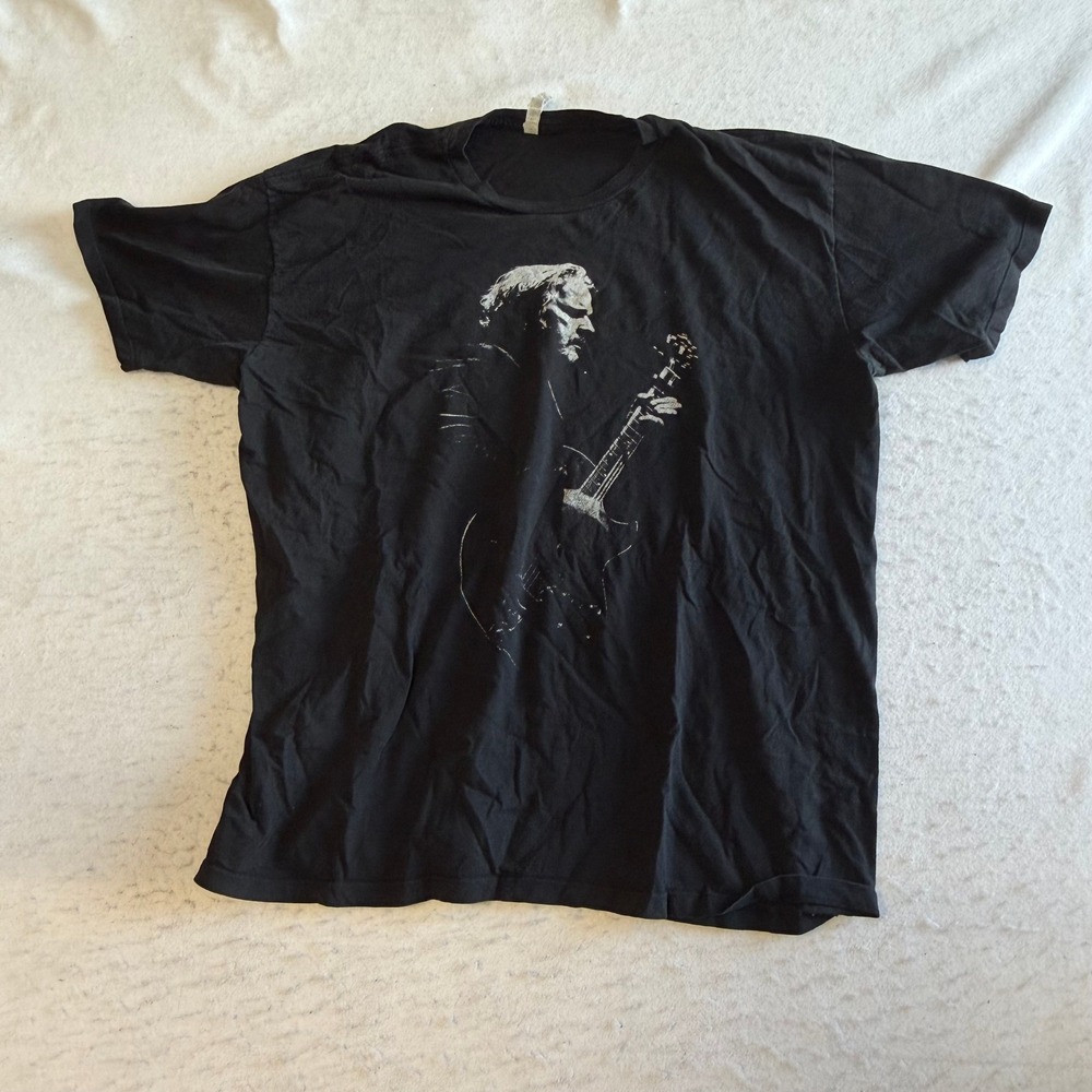 Alstyle Neil Young Graphic T-Shirt Mens XL Black Short Sleeve Music Rock Band